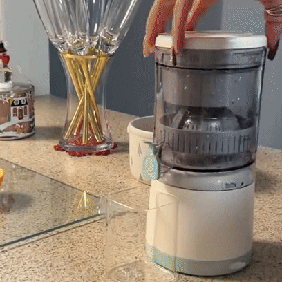 GIF CitrusJuicer in use on countertop